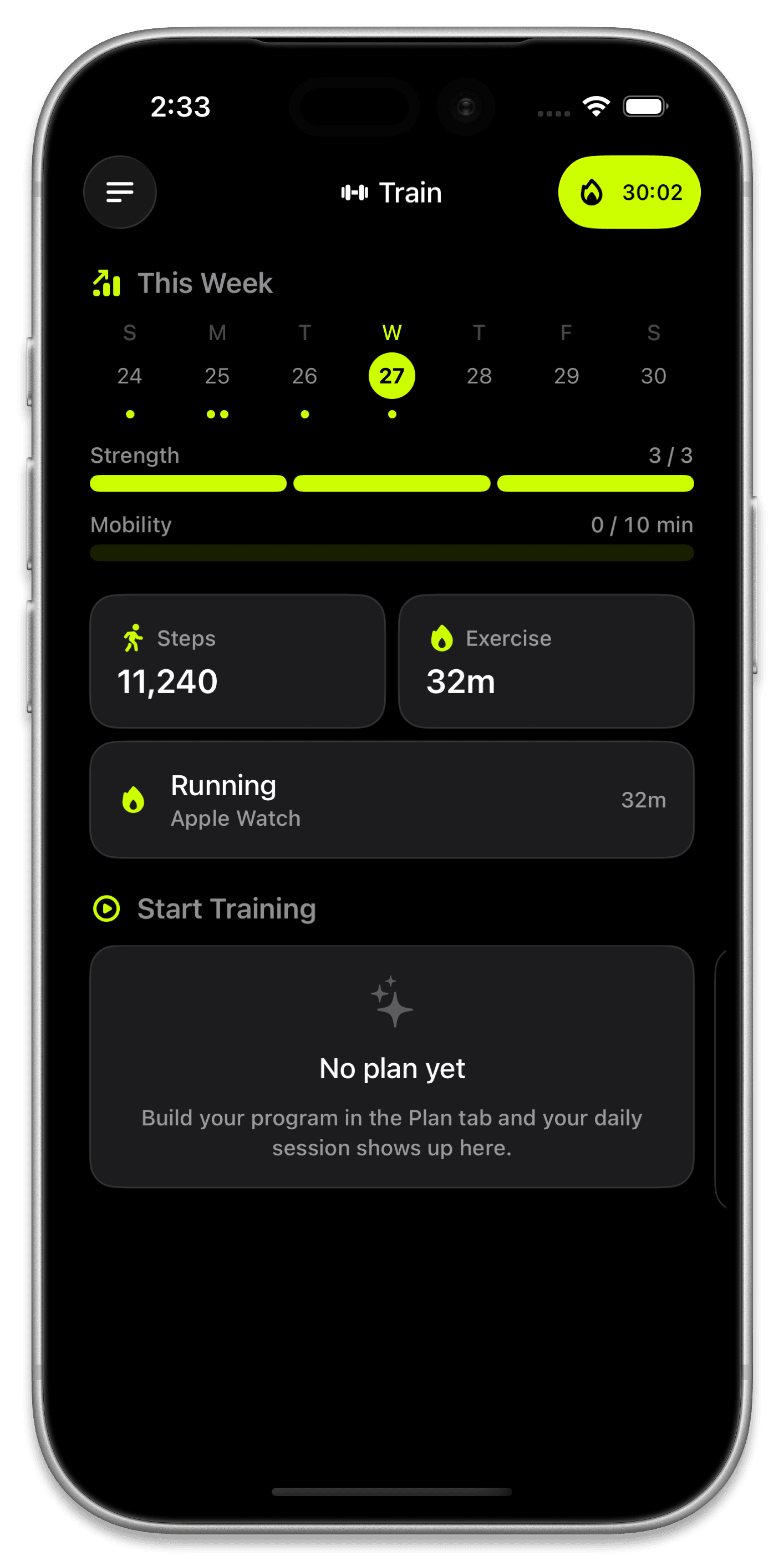 Today with Active Workout